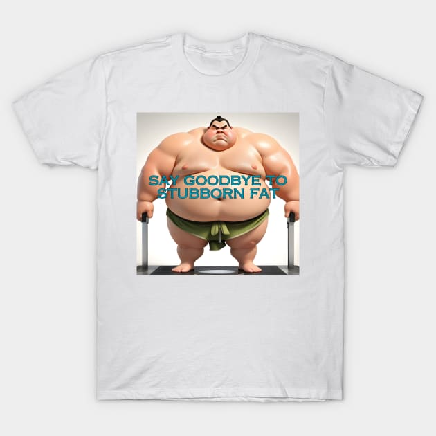 Stubborn Fat T-Shirt by Inspirational Doses